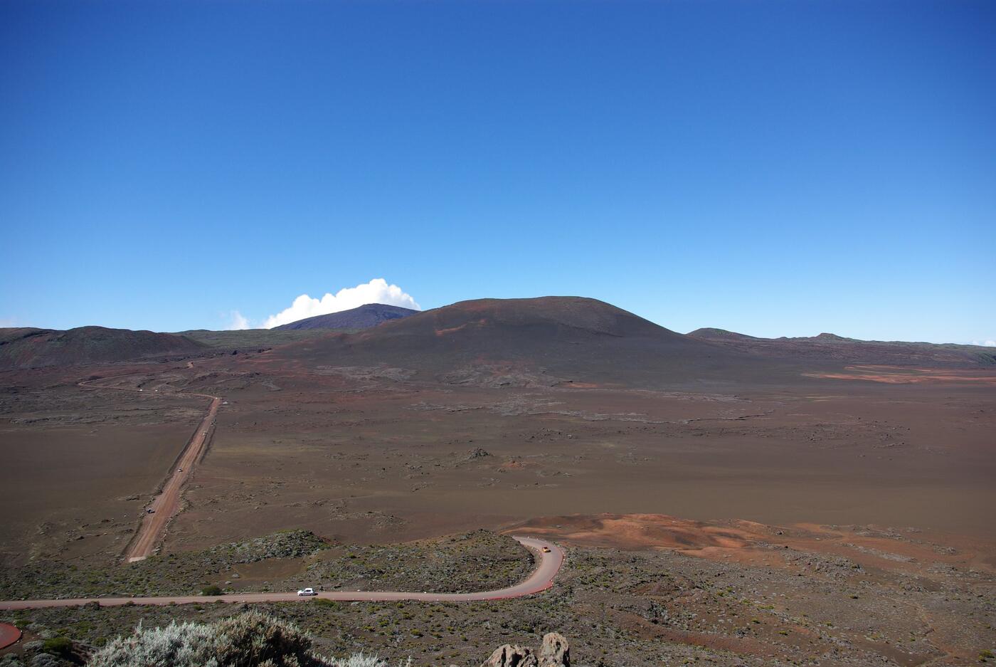 La Plaine des Sables, route vers le Piton de la Fournaise